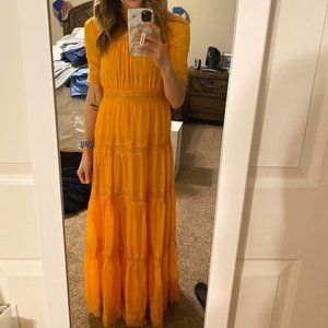 RARE NWT ANTHROPOLOGIE Cipriana Lace Maxi Dress by Ranna Gill
